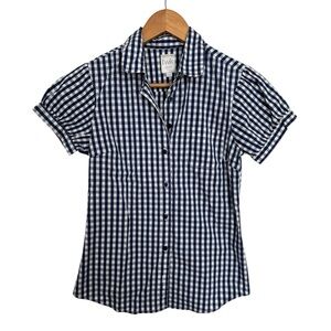Twik Blue and White Checkered Shirt